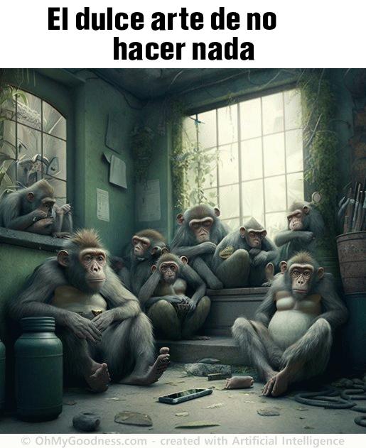 : El dulce arte de no hacer nada