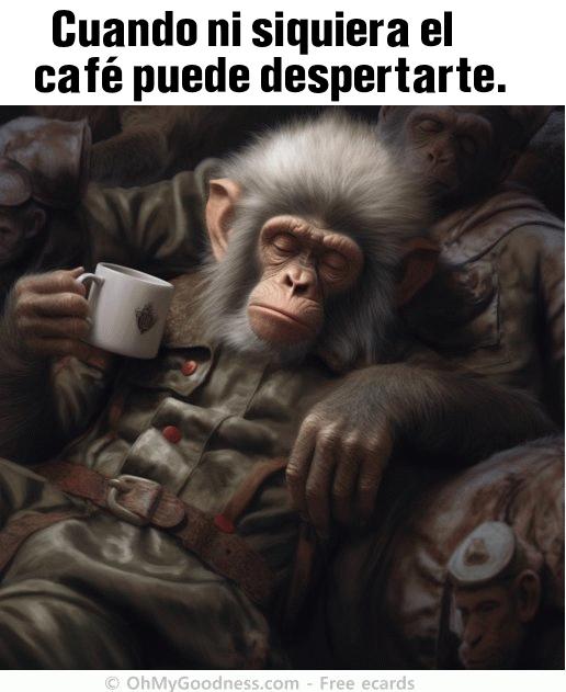 : Cuando ni siquiera el caf puede despertarte.