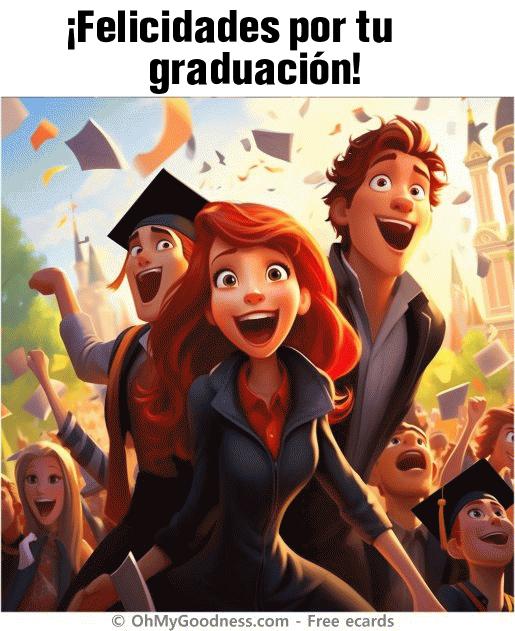 : Felicidades por tu graduacin!