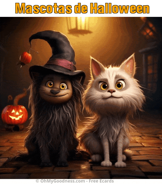 : Mascotas de Halloween