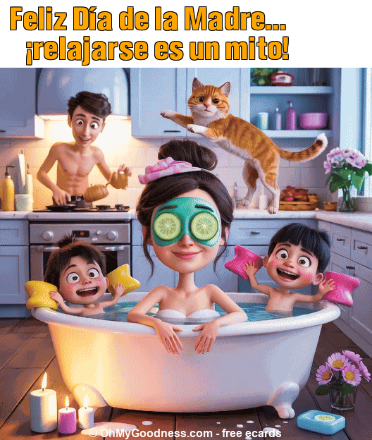 : Feliz Da de la Madre... relajarse es un mito!