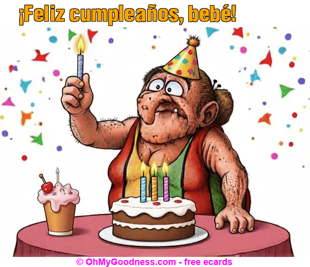 : Feliz cumpleaos, beb!