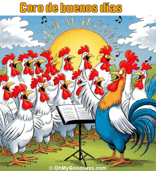 : Coro de buenos das