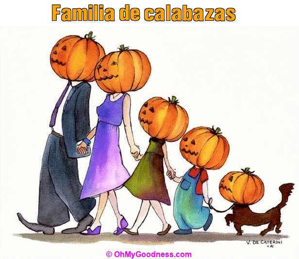 : Familia de calabazas