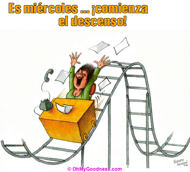 : Es mircoles ... comienza el descenso!