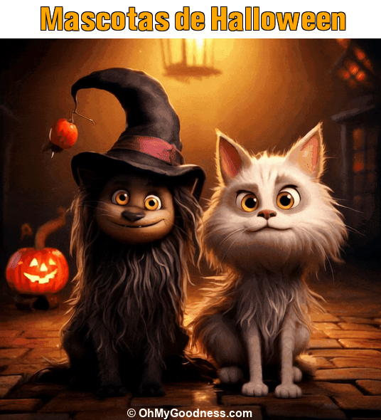 : Mascotas de Halloween