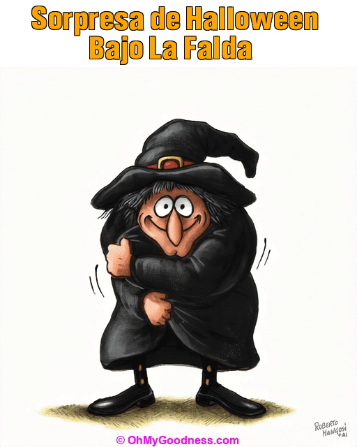 : Sorpresa de Halloween Bajo La Falda