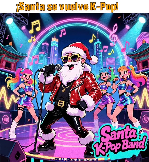 : Santa se vuelve K-Pop!