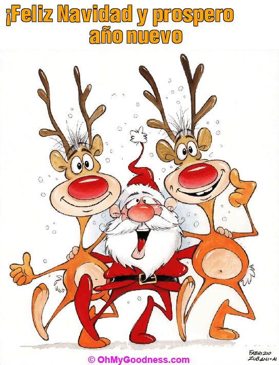 : �Feliz Navidad y prospero a�o nuevo