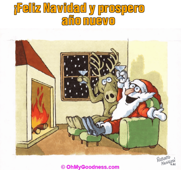 : �Feliz Navidad y prospero a�o nuevo
