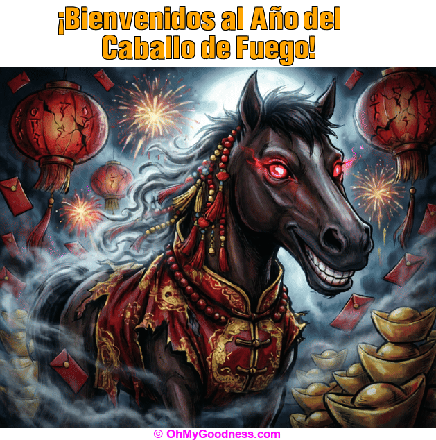 : �Bienvenidos al A�o del Caballo de Fuego!
