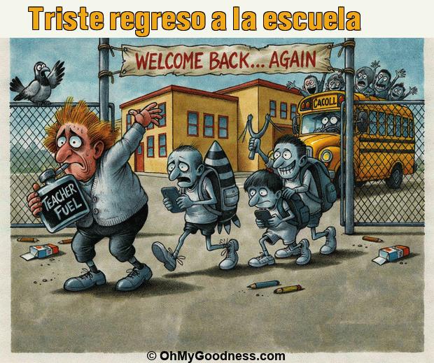 : Triste regreso a la escuela