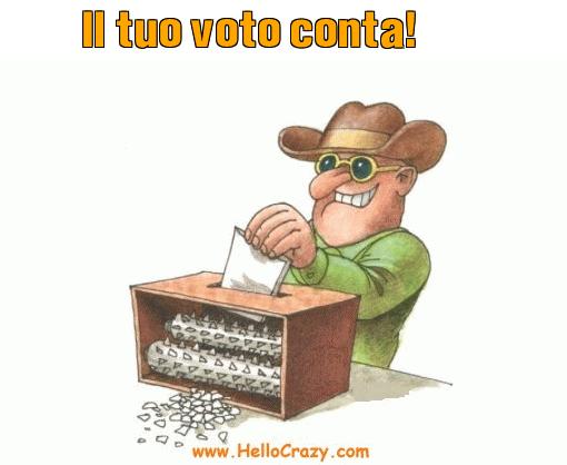 : Il tuo voto conta!