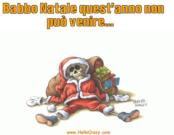 : Babbo Natale quest'anno non pu venire...