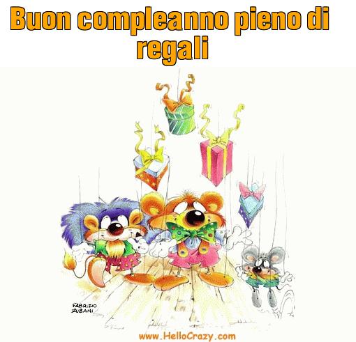 : Buon compleanno pieno di regali