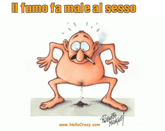 : Il fumo fa male al sesso