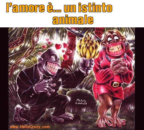 : l'amore ... un istinto animale