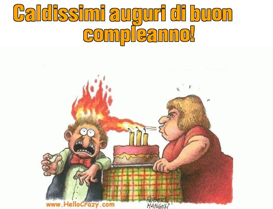 : Caldissimi auguri di buon compleanno!