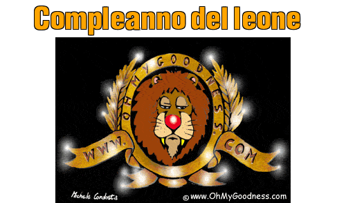 : Compleanno del leone