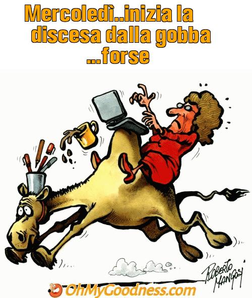 : Mercoled..inizia la discesa dalla gobba ...forse