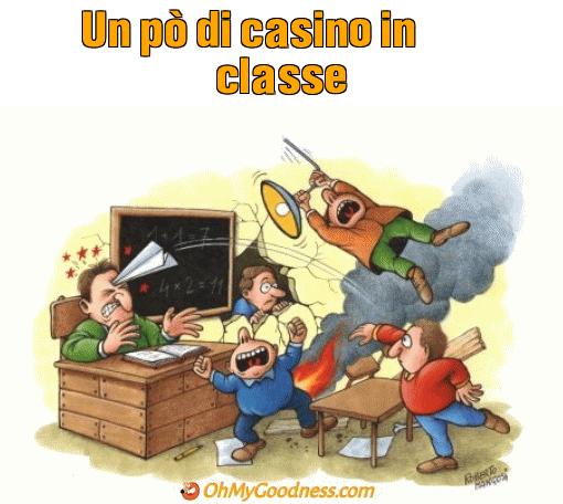 : Un p di casino in classe