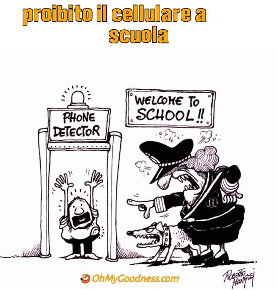 : proibito il cellulare a scuola