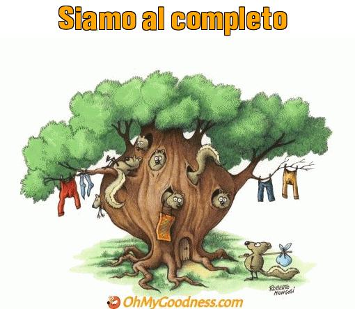 : Siamo al completo