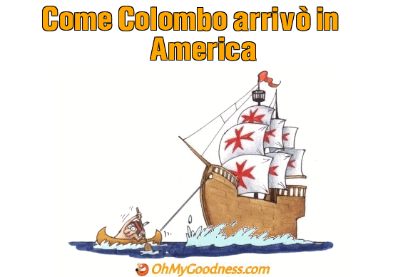 : Come Colombo arriv in America