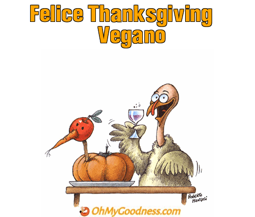 : Felice Thanksgiving Vegano
