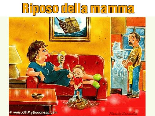 : Riposo della mamma