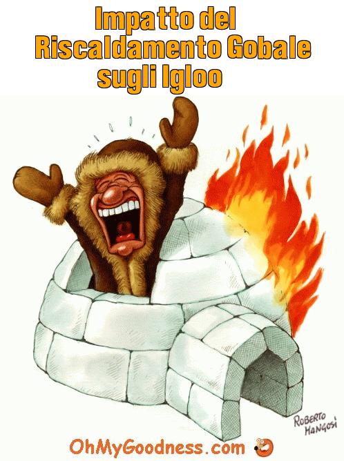 : Impatto del Riscaldamento Gobale sugli Igloo