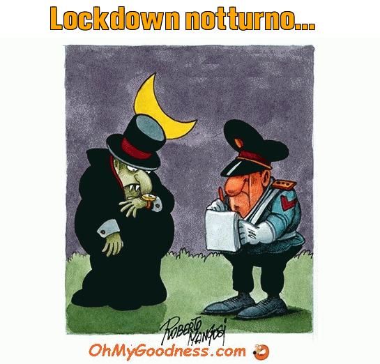 : Lockdown notturno...