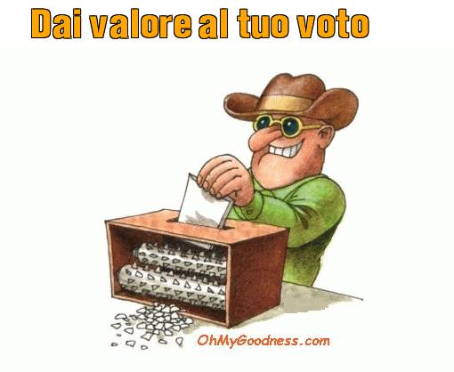 : Dai valore al tuo voto