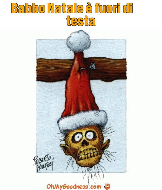 : Babbo Natale  fuori di testa