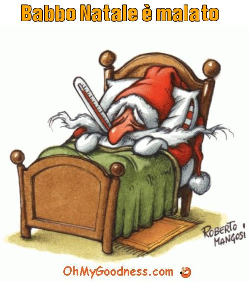 : Babbo Natale  malato