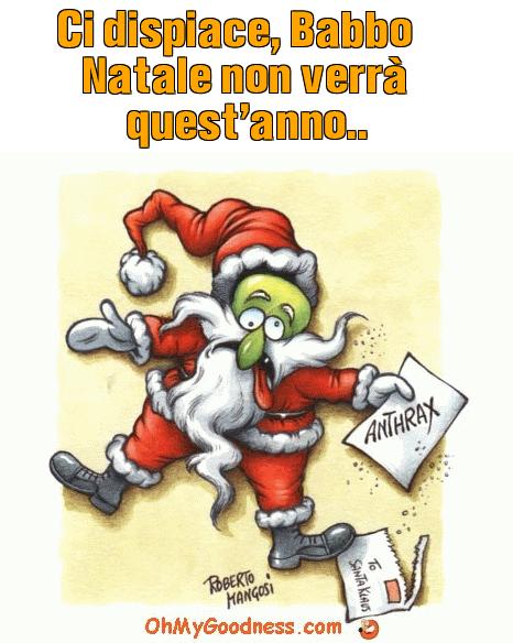 : Ci dispiace, Babbo Natale non verr quest'anno..