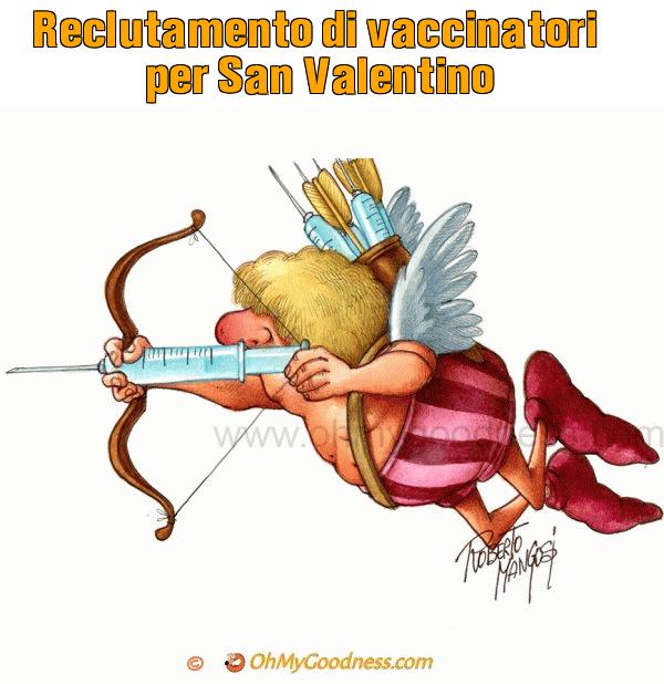 : Reclutamento di vaccinatori per San Valentino