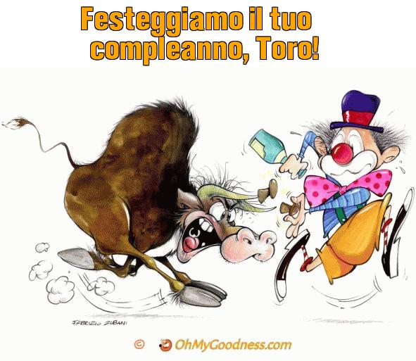 : Festeggiamo il tuo compleanno, Toro!