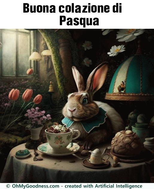 : Buona colazione di Pasqua