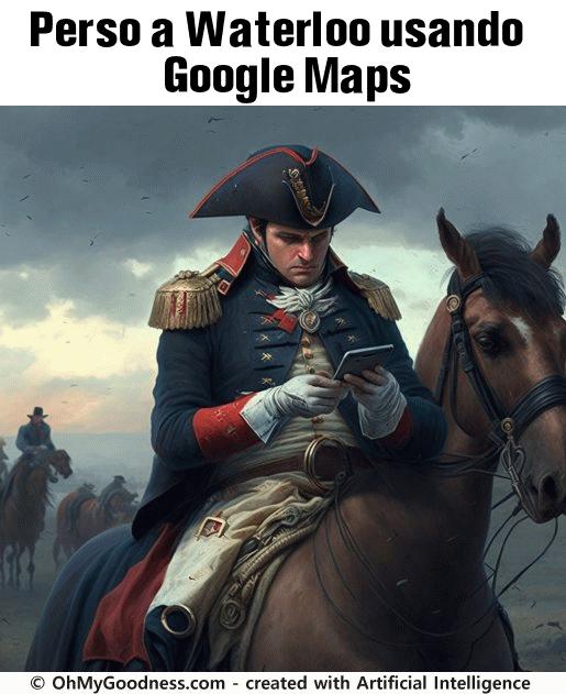 : Perso a Waterloo usando Google Maps