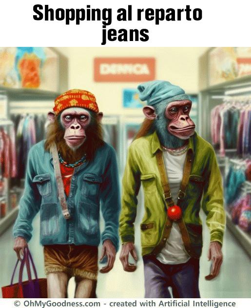 : Shopping al reparto jeans