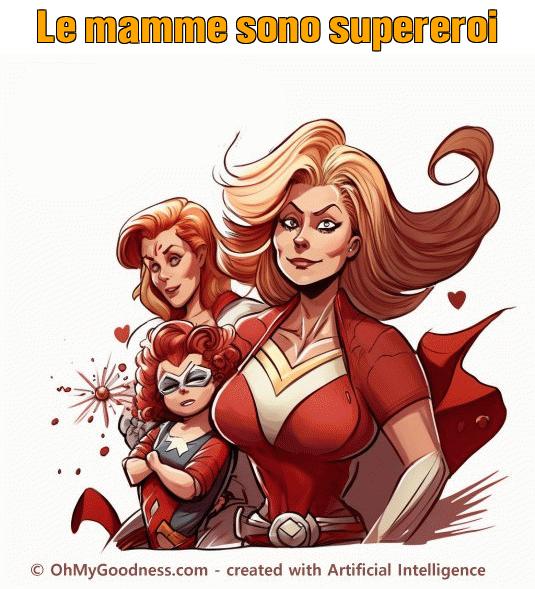 : Le mamme sono supereroi