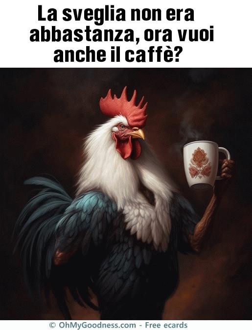 : La sveglia non era abbastanza, ora vuoi anche il caff?