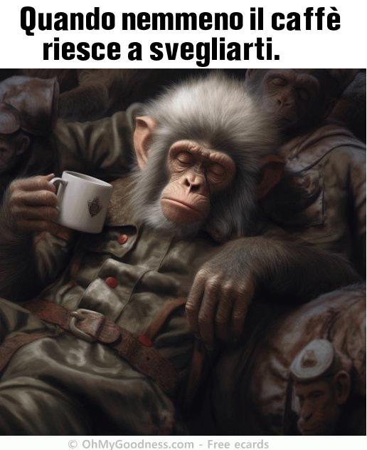 : Quando nemmeno il caff riesce a svegliarti.