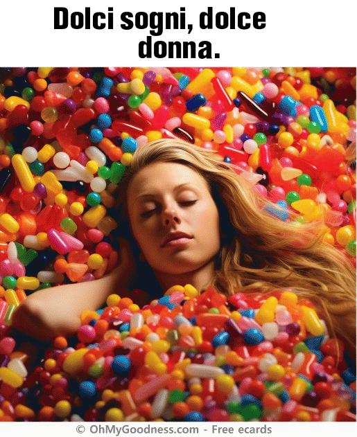 : Dolci sogni, dolce donna.