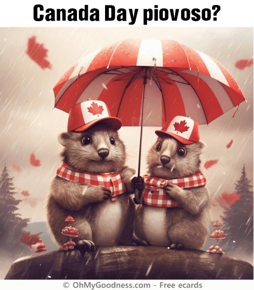 : Canada Day piovoso?