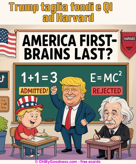 : Trump taglia fondi e QI ad Harvard