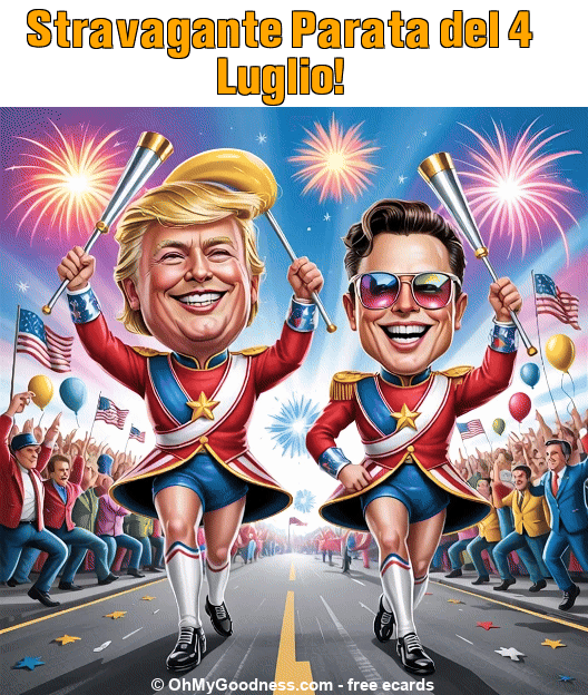 : Stravagante Parata del 4 Luglio!