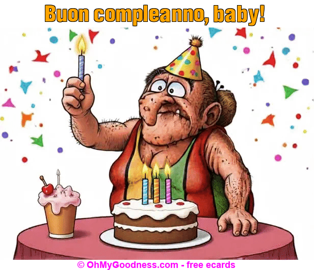 : Buon compleanno, baby!