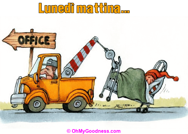 : Luned mattina...